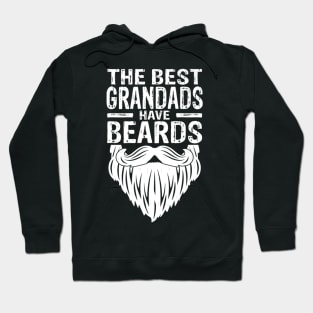 Best Grandads Beards Tattoos Husband Mens Hoodie